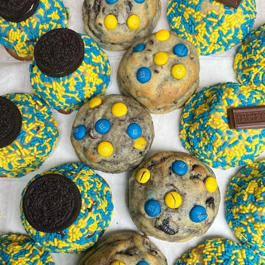 Custom Colored Cookie Box