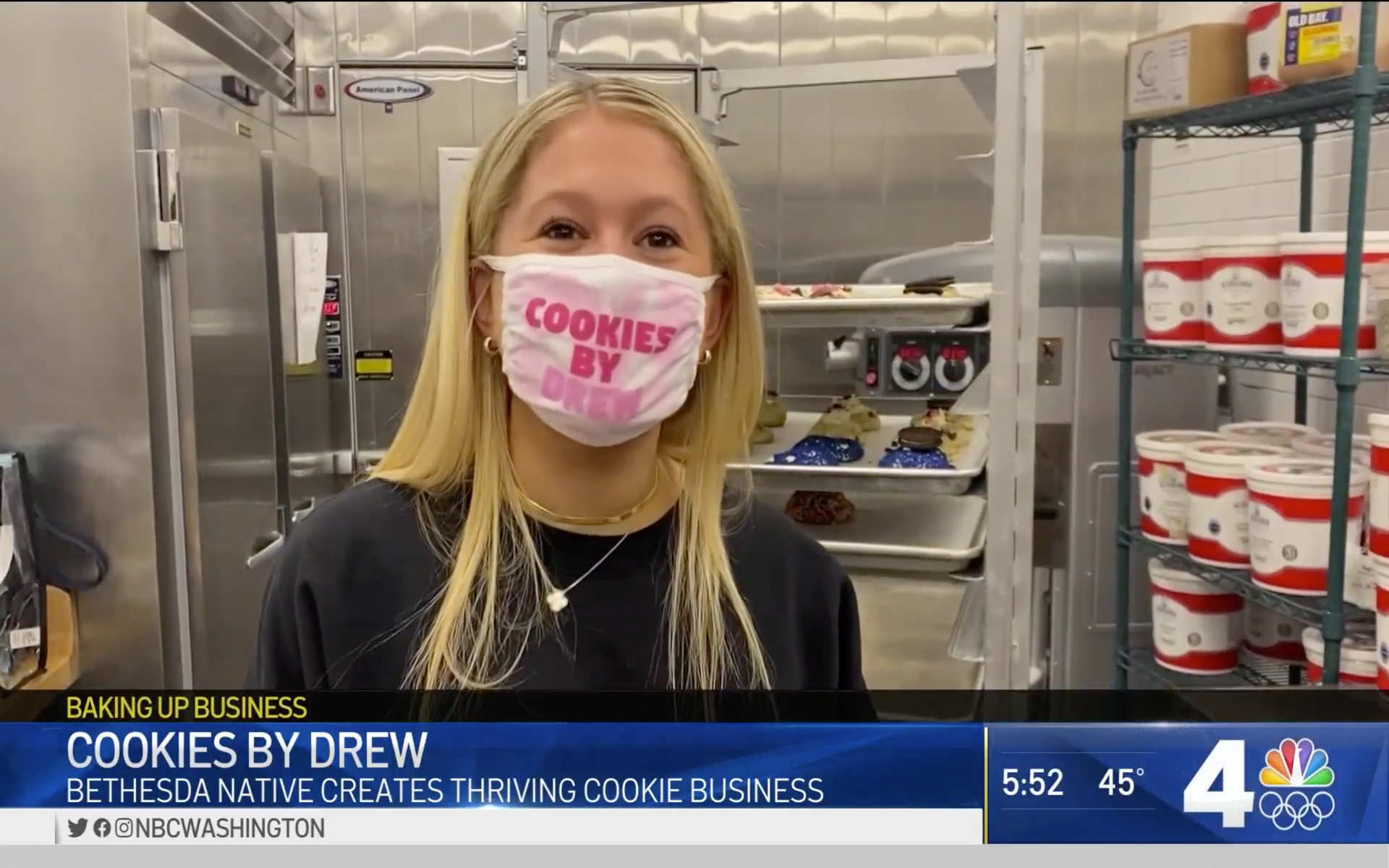 Load video: Cookies By Drew on NBC Washington